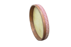 CHG-45 ÇİFT KAT GİZLİ ALYAN AKORTLU HAYVAN DERİLİ BENDİR 45 CM KILIF HEDİYE