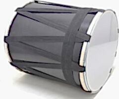 KKD30-PP KOLTUK ALTI DAVULU KONTRAPLAK PLASTİK DERİLİ 30 CM