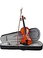 NEMX JY003B PARLAK KAHVERENGİ AHŞAP KEMAN 4/4