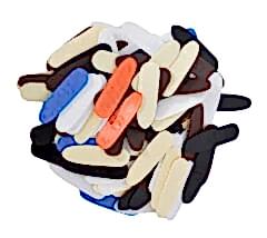 ELVİS SAZ MIZRABI KARIŞIK 100 LU