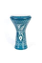 MASTERWORK ÇÖMLEK DARBUKA ERZİNCAN İŞLEMELİ MAVİ